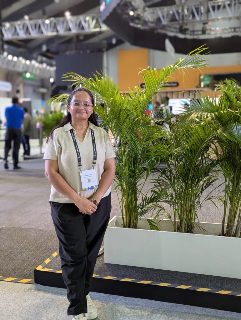 Preeti Gupta at Google IO Connect Bengaluru
