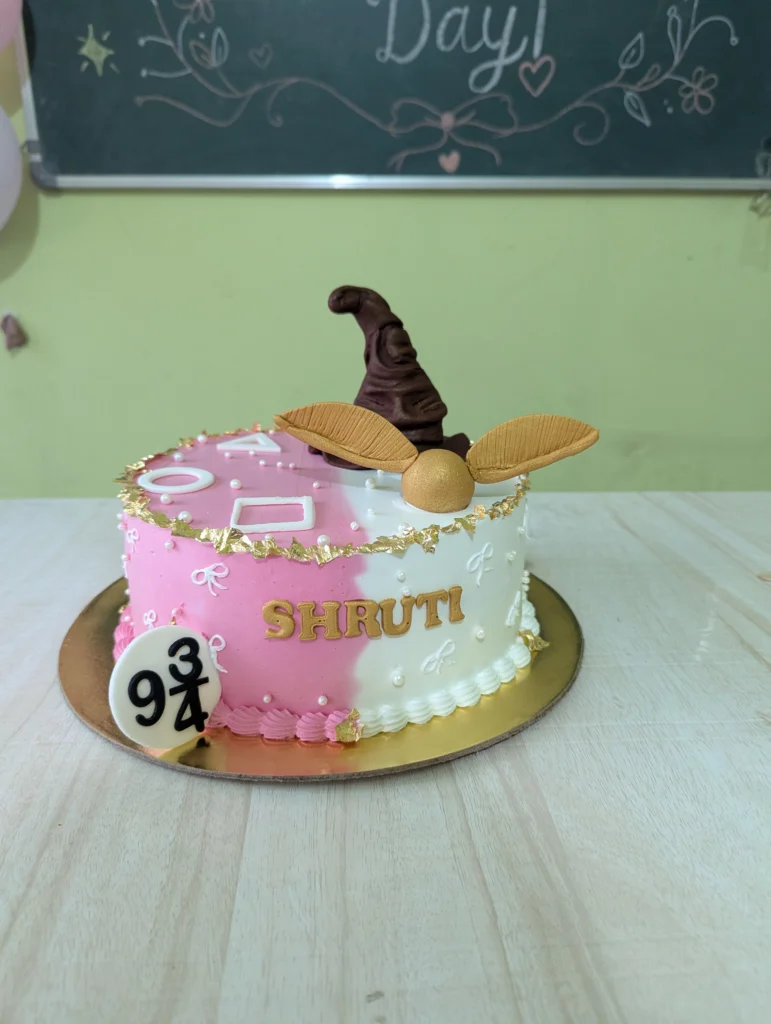 Squid Game x Harry Potter cake